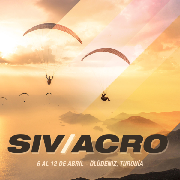 paraglide acrobatic course